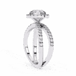 2 Carat Round Cut Signature Solitaire Ring - Image 2