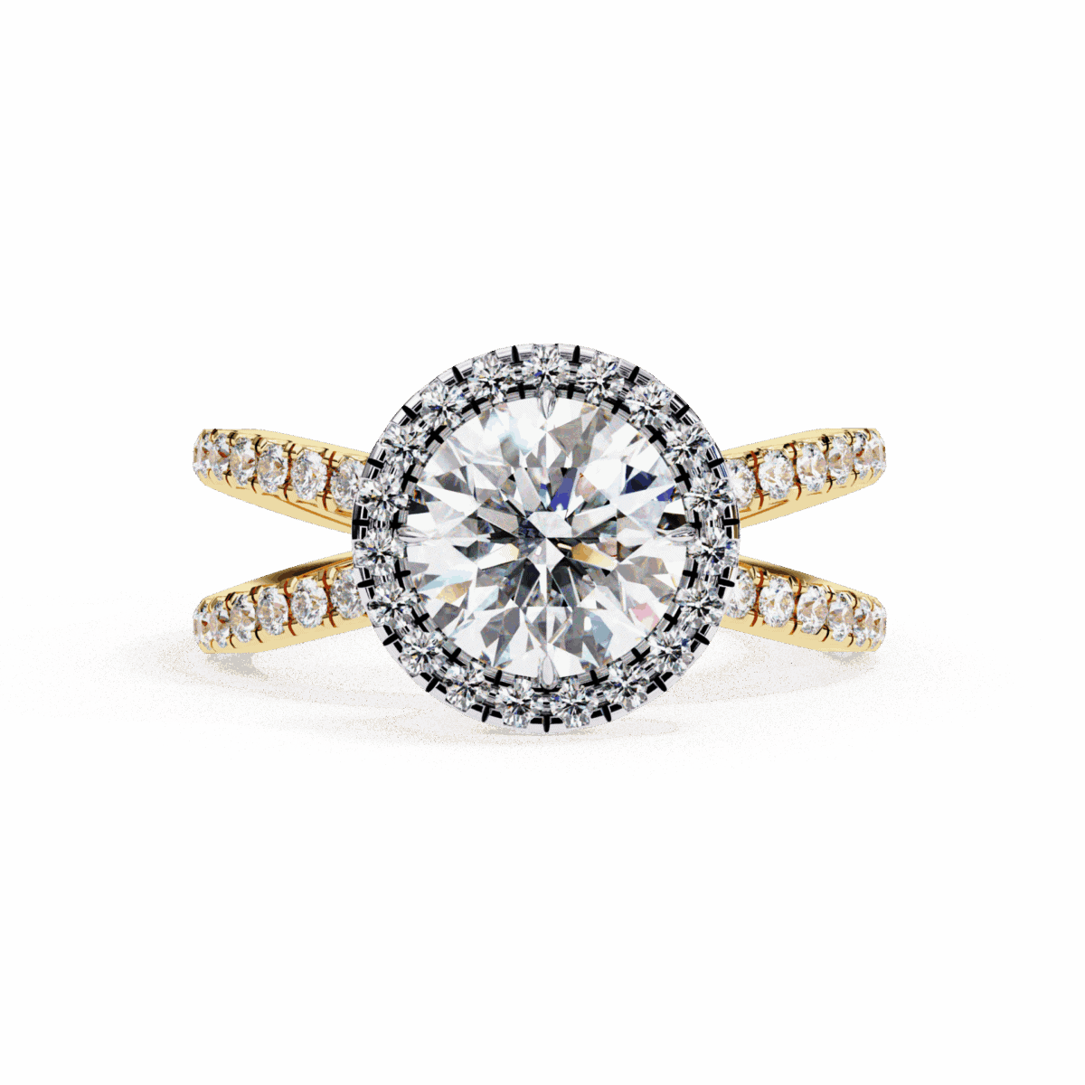 2 Carat Round Cut Signature Solitaire Ring  Image 5