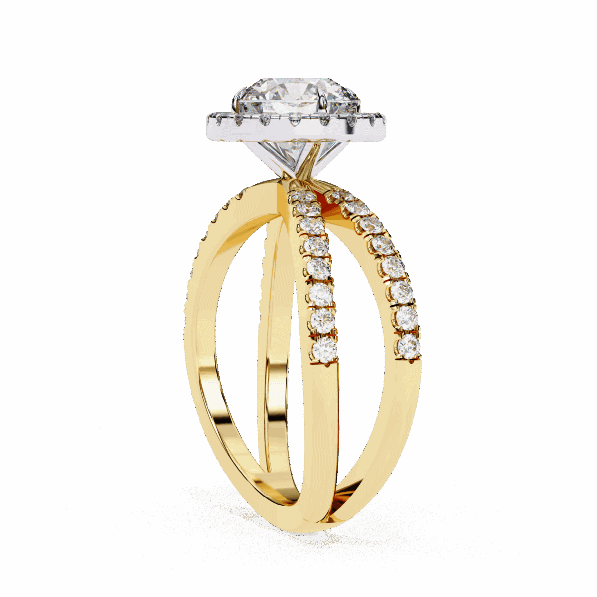 2 Carat Round Cut Signature Solitaire Ring  Image 6