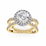 2 Carat Round Cut Signature Solitaire Ring - Image 8