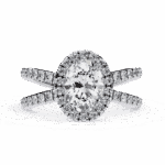 1.5 Carat Oval Cut Signature Solitaire Ring