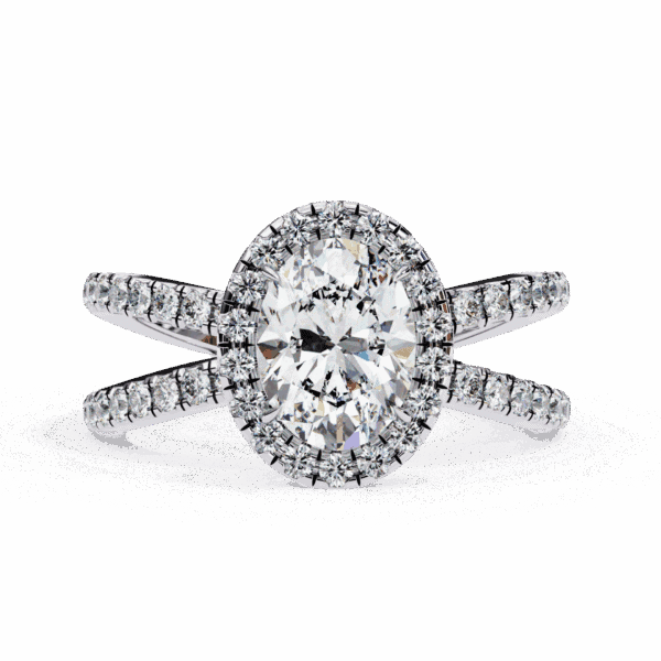 1.5 Carat Oval Cut Signature Solitaire Ring