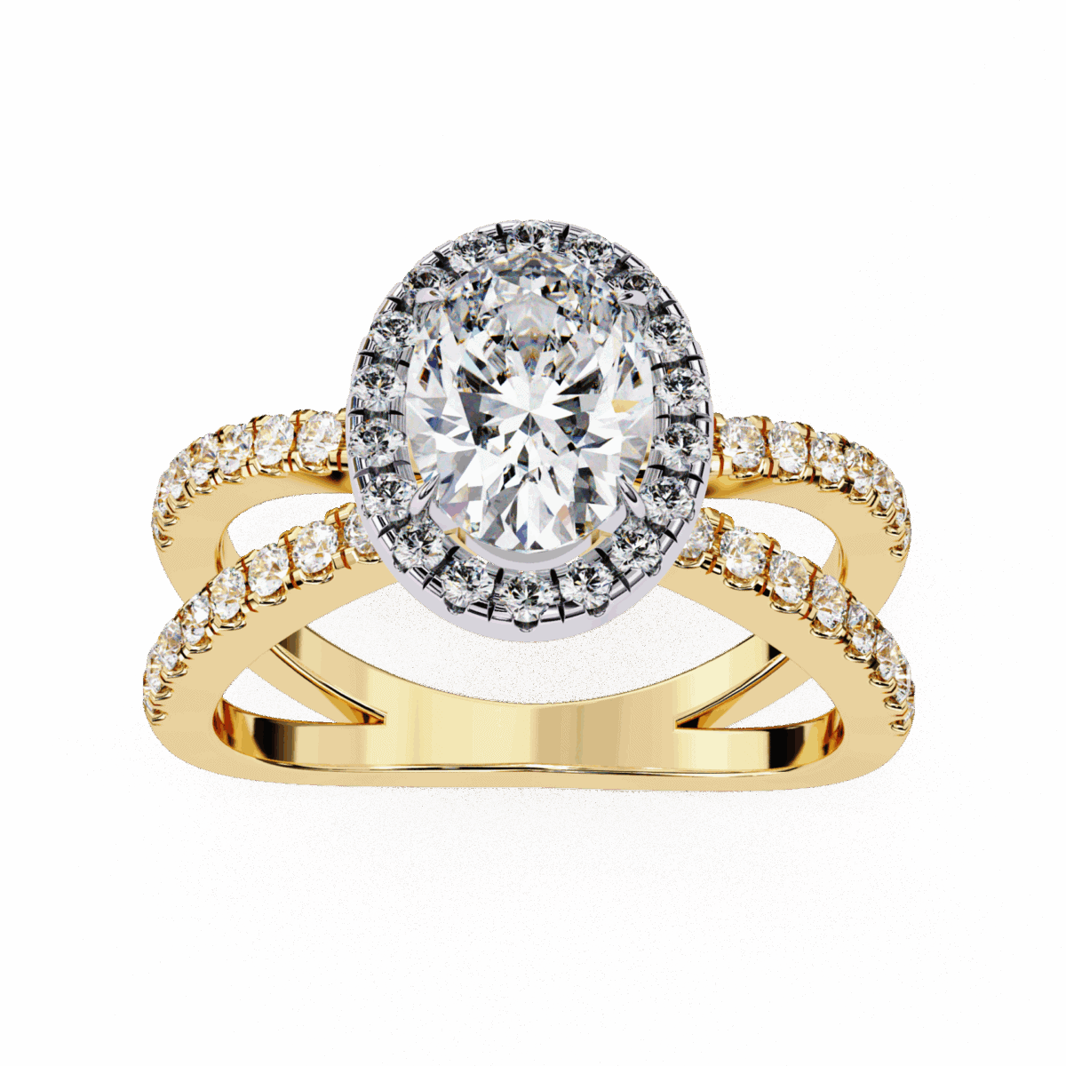 1.5 Carat Oval Cut Signature Solitaire Ring  Image 8