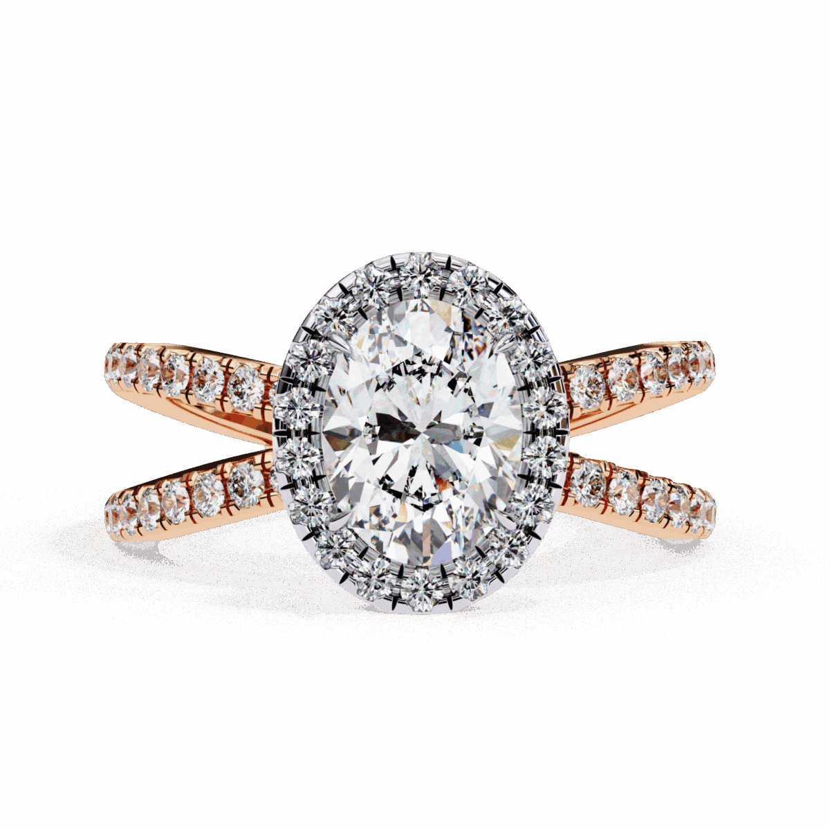 1.5 Carat Oval Cut Signature Solitaire Ring  Image 9