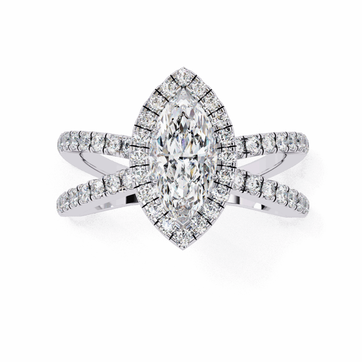 1.25 Carat Marquise Cut Signature Solitaire Ring  Image 4