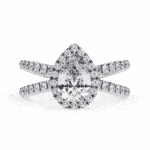 1.75 Carat Pear Cut Signature Solitaire Ring