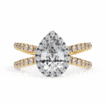 1.75 Carat Pear Cut Signature Solitaire Ring - Image 5