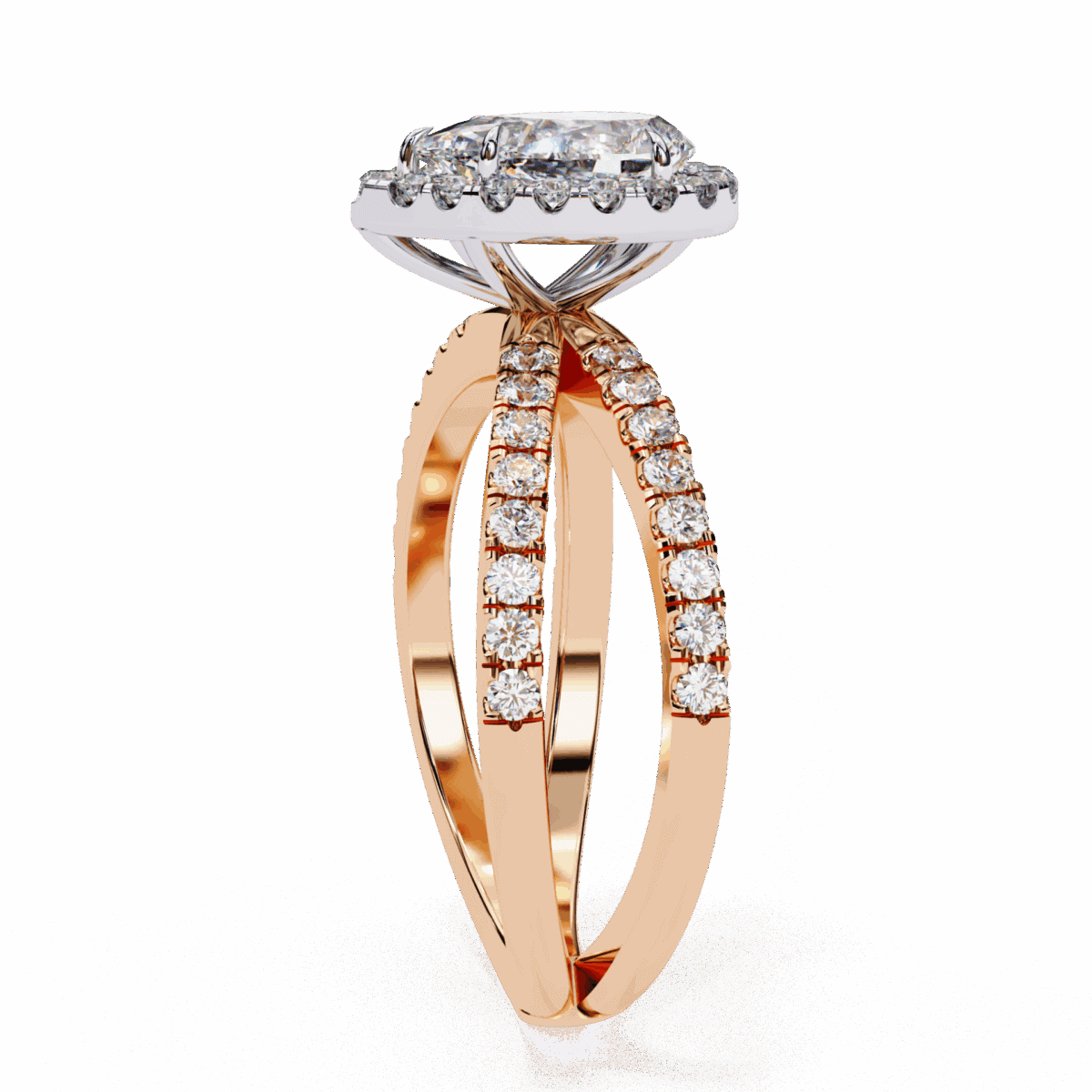 1.75 Carat Pear Cut Signature Solitaire Ring  Image 10