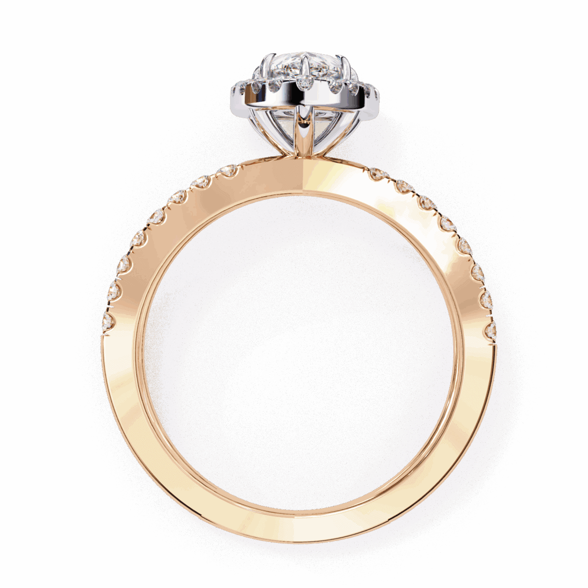 1.75 Carat Pear Cut Signature Solitaire Ring  Image 11