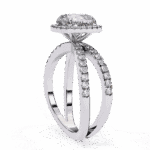 2.25 Carat Cushion Cut Signature Solitaire Ring - Image 2