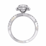 2.25 Carat Cushion Cut Signature Solitaire Ring - Image 3