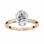 2.75 Carat Oval Cut Eternal Solitaire Engagement Ring - Image 12