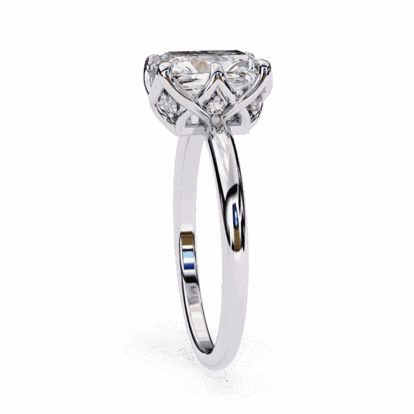 Emerald Cut Engagement Ring: The Complete Guide to StepCut Diamond Rings in India Lab Grown Diamond Jewellery