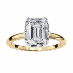 2.25 Carat Emerald Cut Eternal Solitaire Engagement Ring - Image 7