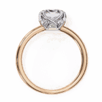2.5 Carat Radiant Cut Eternal Solitaire Engagement Ring - Image 9