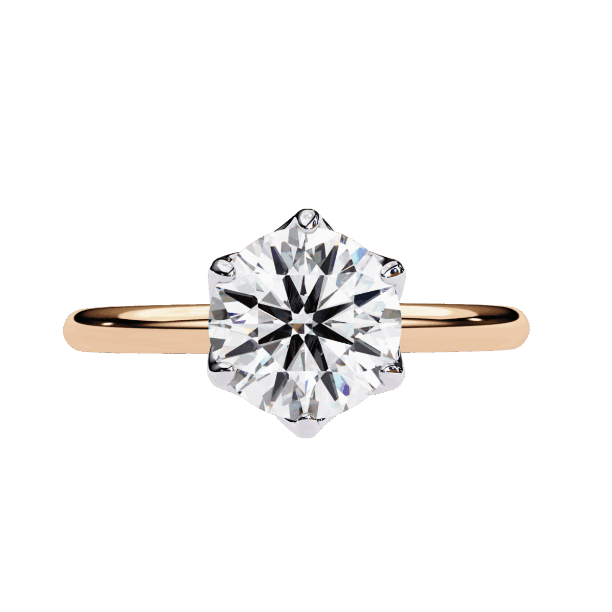 1.5 Carat Round Cut Eternal Solitaire Engagement Ring  Image 7