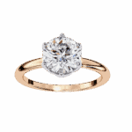 1.5 Carat Round Cut Eternal Solitaire Engagement Ring - Image 10
