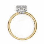 1.75 Carat Pear Cut Eternal Solitaire Engagement Ring - Image 7