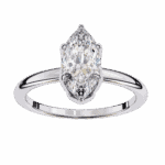 1.25 Carat Marquise Cut Eternal Solitaire Engagement Ring - Image 4