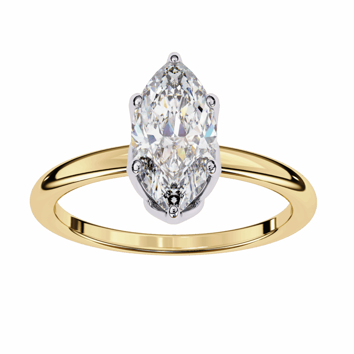 1.25 Carat Marquise Cut Eternal Solitaire Engagement Ring  Image 8