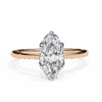 1.25 Carat Marquise Cut Eternal Solitaire Engagement Ring - Image 9