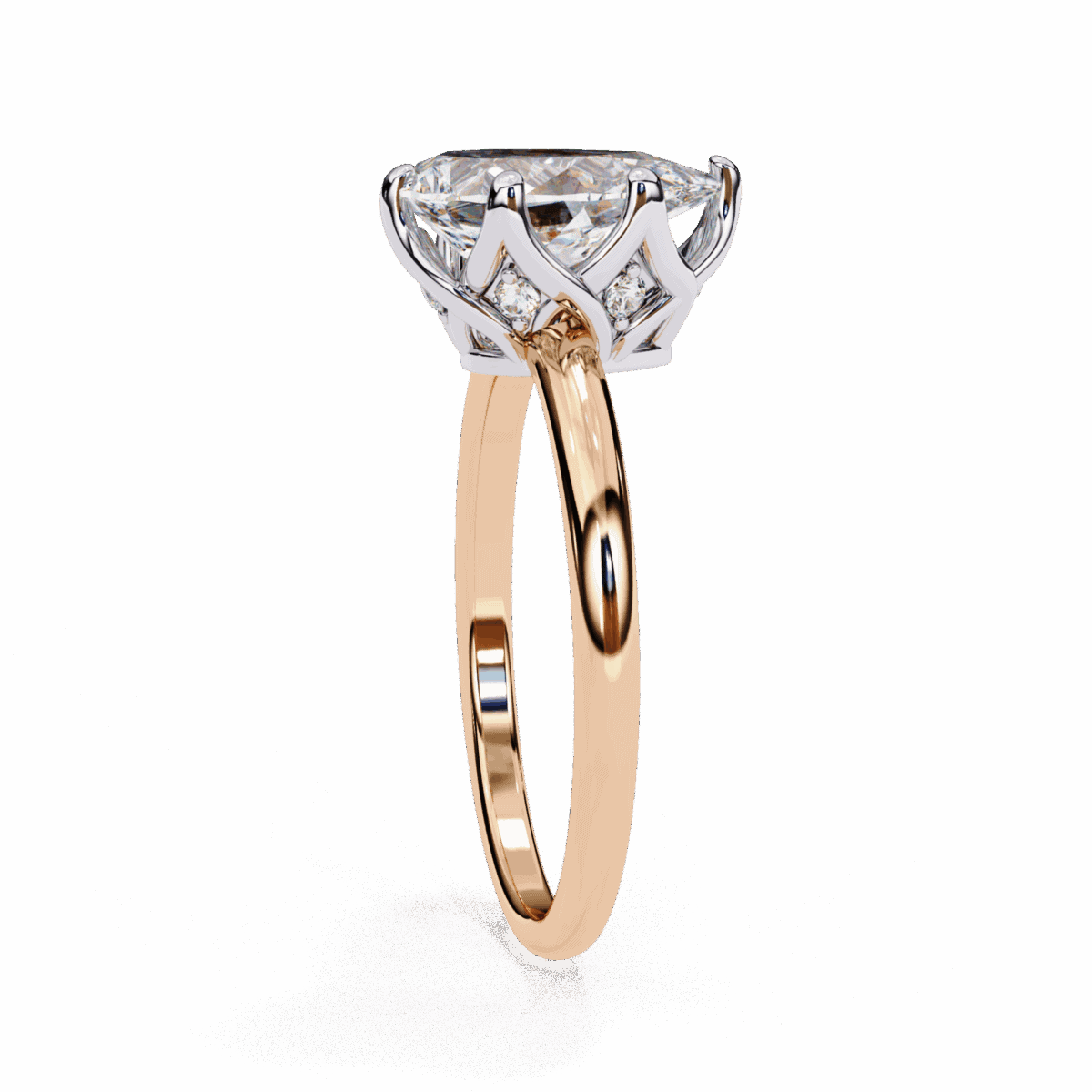 1.25 Carat Marquise Cut Eternal Solitaire Engagement Ring  Image 10