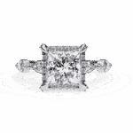 3 Carat Princess Cut The Icon Solitaire Ring