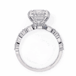 3 Carat Princess Cut The Icon Solitaire Ring - Image 3