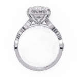 2.5 Carat Princess Cut The Icon Solitaire Ring - Image 3