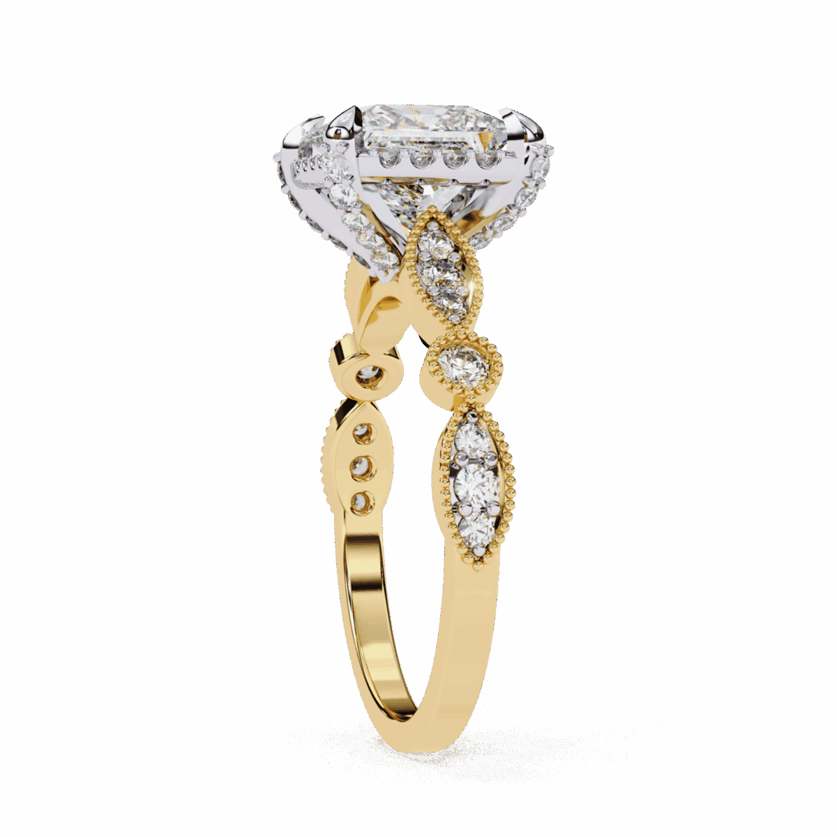 2.5 Carat Princess Cut The Icon Solitaire Ring  Image 6