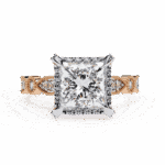 2.5 Carat Princess Cut The Icon Solitaire Ring - Image 9