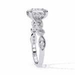 2.5 Carat Princess Cut Solitaire in Bezel Setting - Image 2