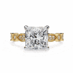 2.5 Carat Princess Cut Solitaire in Bezel Setting - Image 5