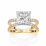 2.75 Carat Princess Cut Eternal Spark Solitaire Ring - Image 8