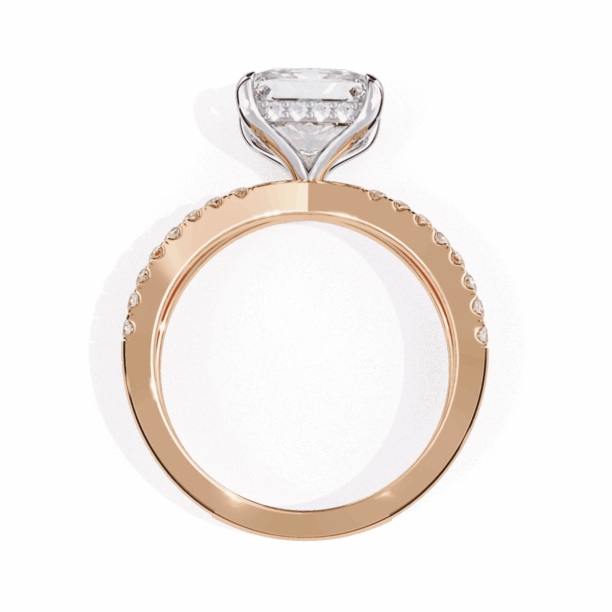 2.75 Carat Princess Cut Eternal Spark Solitaire Ring  Image 11