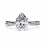 1.25 Carat Pear Cut True Love Solitaire Ring