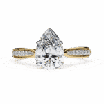 1.25 Carat Pear Cut True Love Solitaire Ring - Image 5