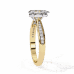 1.25 Carat Pear Cut True Love Solitaire Ring - Image 6