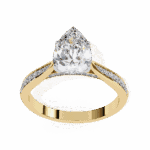 1.25 Carat Pear Cut True Love Solitaire Ring - Image 8