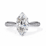 1.5 Carat Marquise Cut True Love Solitaire Ring