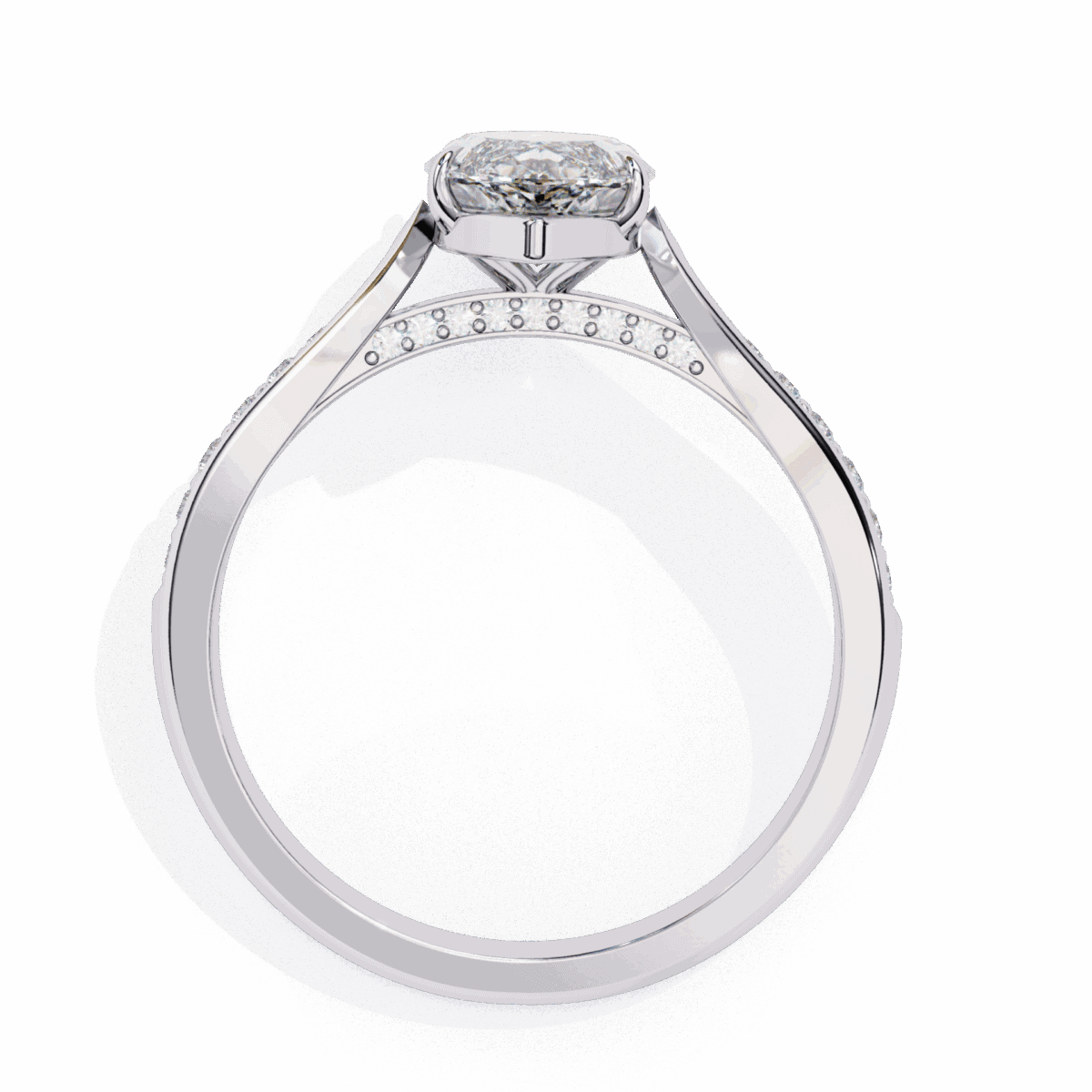 1.5 Carat Marquise Cut True Love Solitaire Ring  Image 3