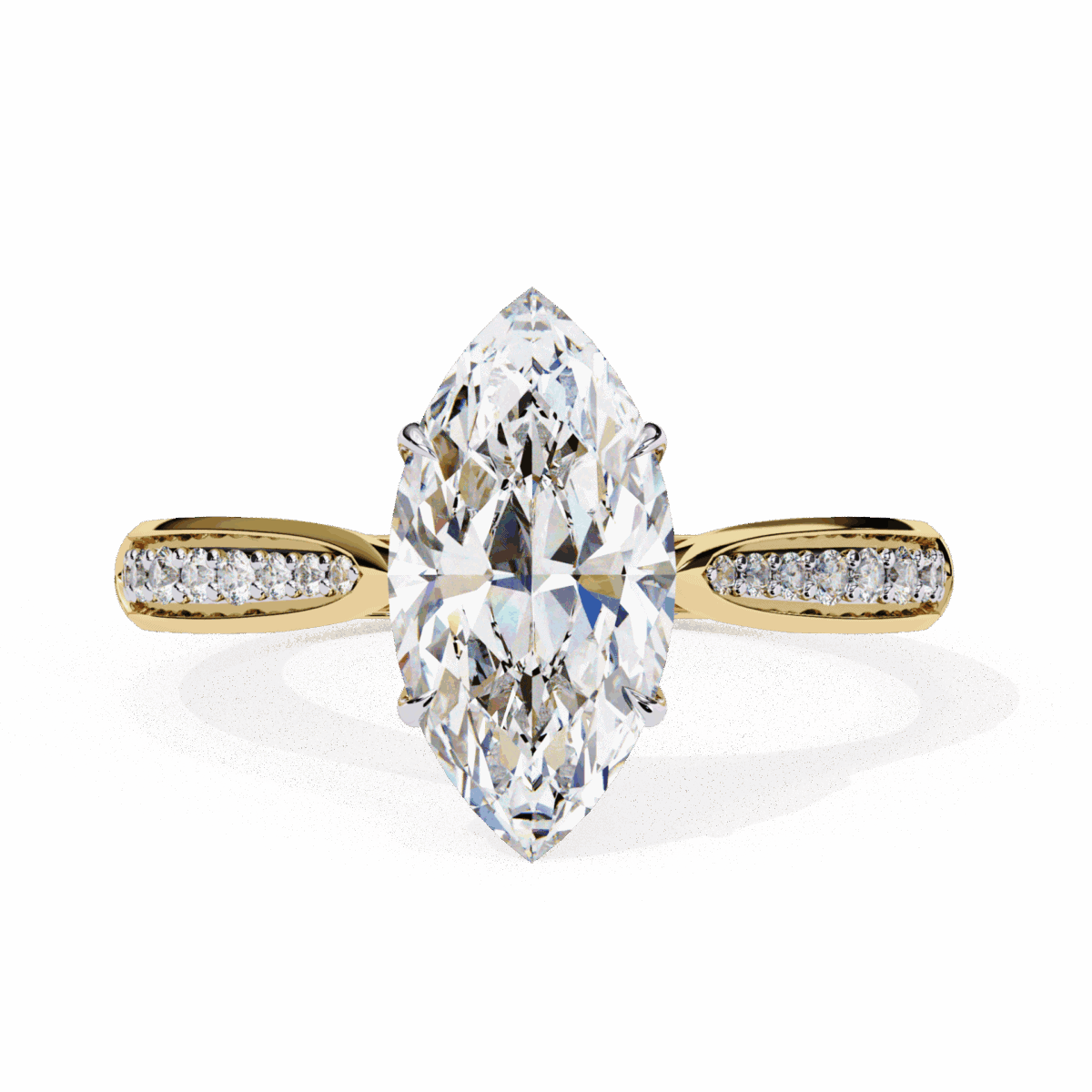 1.5 Carat Marquise Cut True Love Solitaire Ring  Image 5