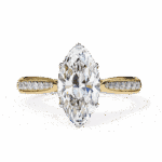 1.5 Carat Marquise Cut True Love Solitaire Ring - Image 5