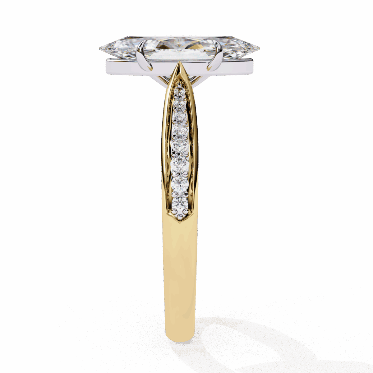 1.5 Carat Marquise Cut True Love Solitaire Ring  Image 6