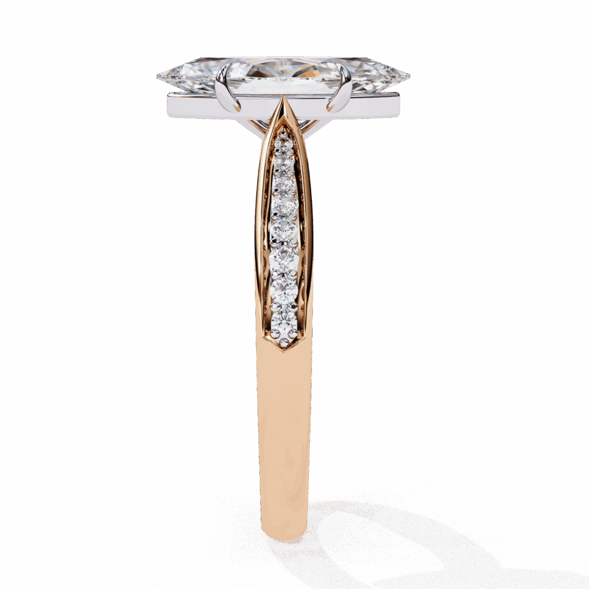 1.5 Carat Marquise Cut True Love Solitaire Ring  Image 10