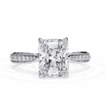 2.5 Carat Radiant Cut True Love Solitaire Ring