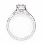 2.5 Carat Radiant Cut True Love Solitaire Ring - Image 3