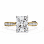 2.5 Carat Radiant Cut True Love Solitaire Ring - Image 5