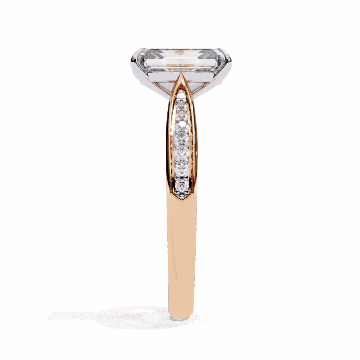 2.5 Carat Radiant Cut True Love Solitaire Ring  Image 10