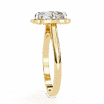 3.5 Carat Cushion Cut Classic Solitaire Band - Image 6